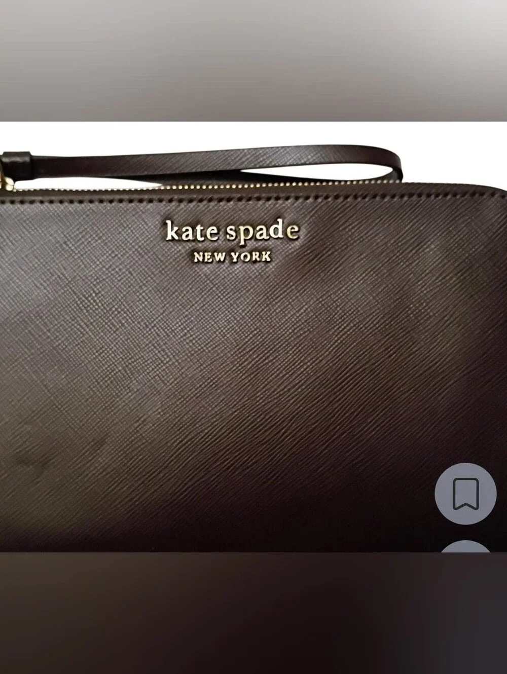 Kate Spade Saffiano Leather Large Wristlet